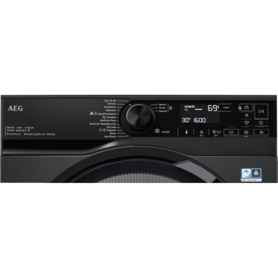 AEG LWR73166OE 10kg/6kg 1.600 Στροφές με WiFi Μαύρο Πλυντήριο Στεγνωτήριο image 2