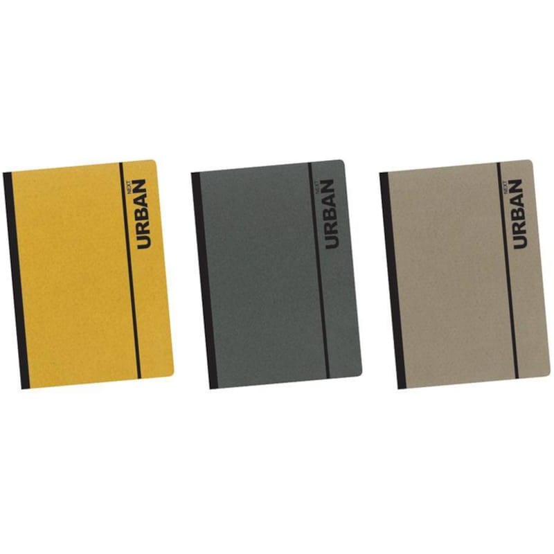 Τετράδιο NEXT Α4 2 Θεμάτων Urban με Λάστιχο (1 Τεμάχιο)