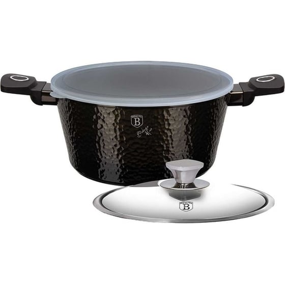 Κατσαρόλα BERLINGER HAUS BH6572N 24 cm 4.1 L Μαύρο image 0