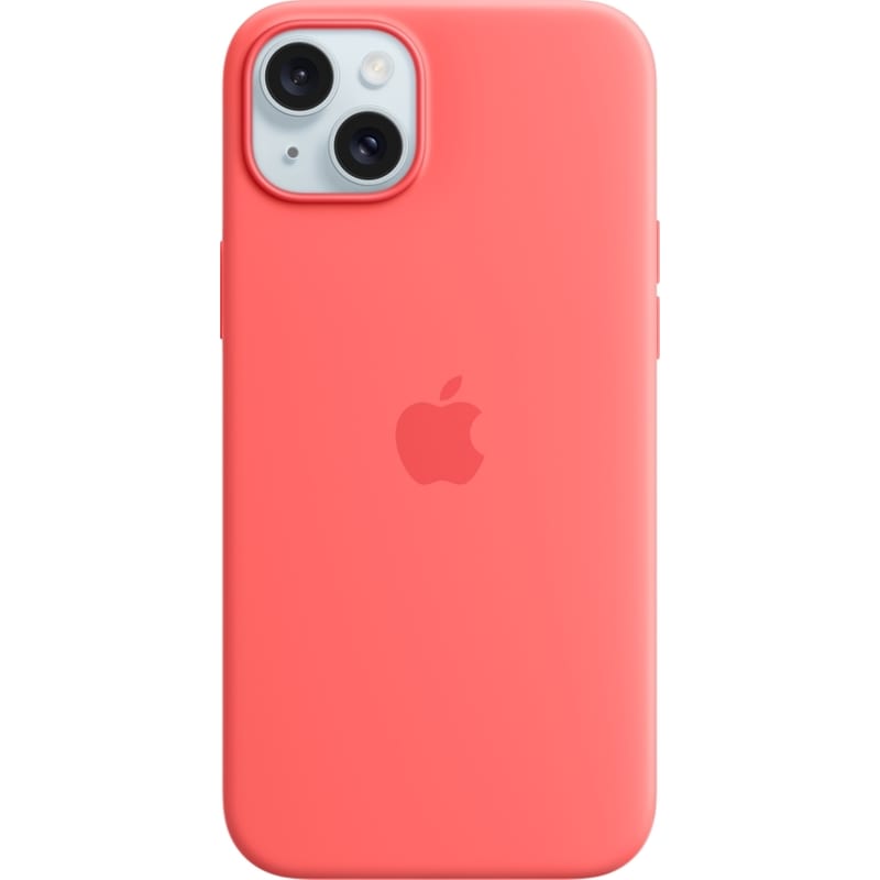 APPLE Θήκη Apple iPhone 15 Plus - Apple Silicone Case with MagSafe - Guava