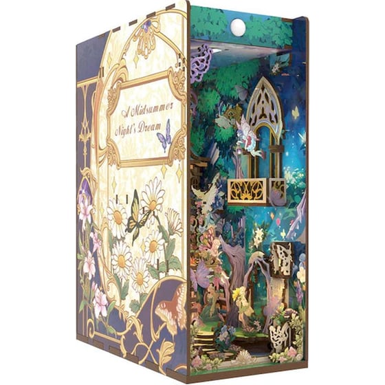 DIY 3D Puzzle Book Nook Kit Βιβλιοστάτης - A Midsummer Night's Dream image 2
