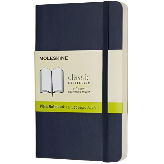 Σημειωματάριο Moleskine Sapphire Plain Blue Small (1 Τεμάχιο) image 0