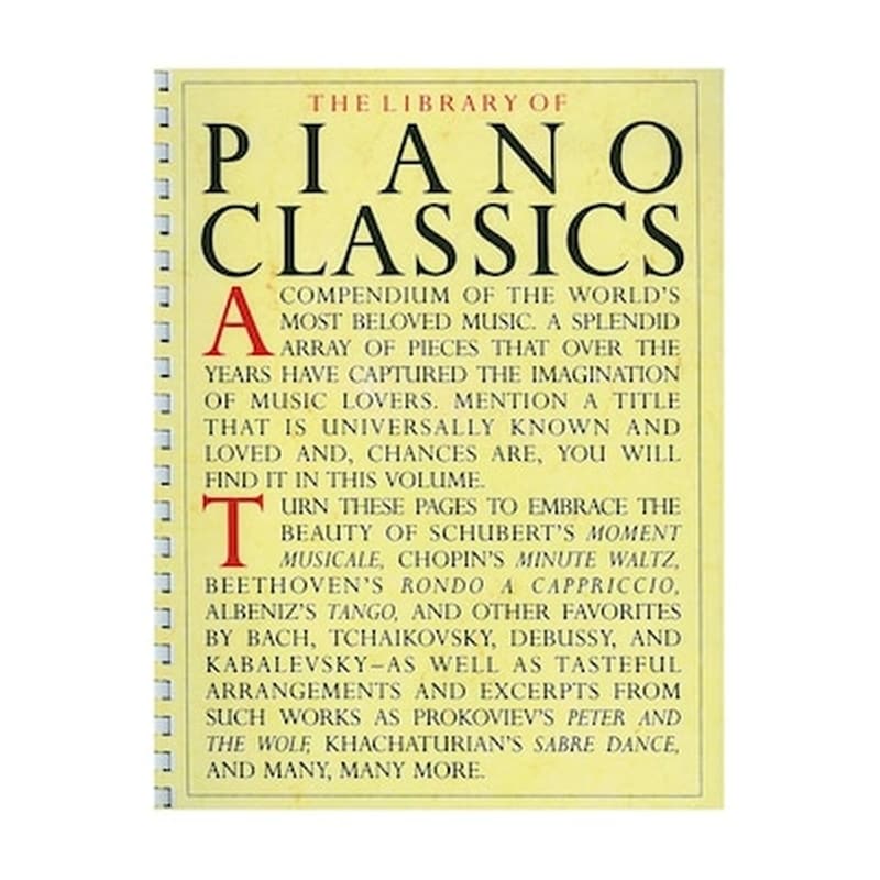 AMSCO PUBLICATIONS The Library Of Piano Classics