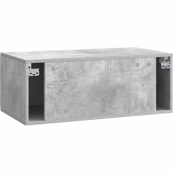 Επιτοίχιο Έπιπλο Τηλεόρασης VidaXL 78.5x41x30 cm - Γκρι image 7