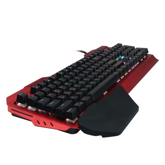 Meetion MK20 Μηχανικό Gaming Ενσύρματο Πληκτρολόγιο RGB Μαύρο (US) image 3