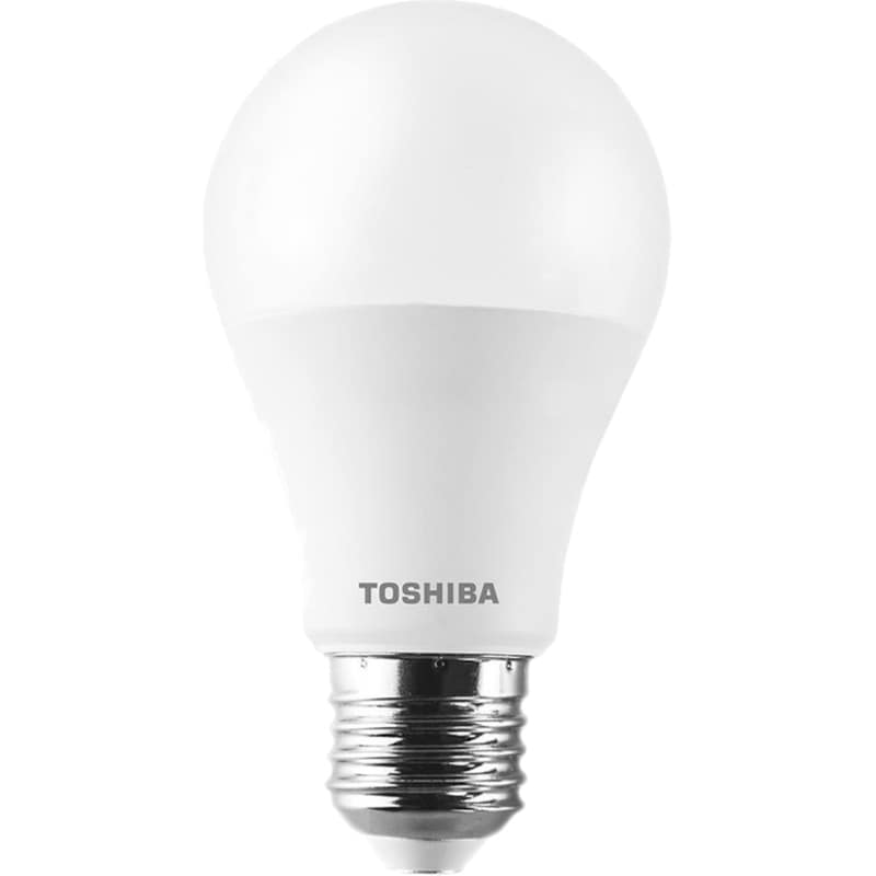 TOSHIBA Λάμπα LED Toshiba A60 E27 8.5W 3000K 3Τμχ - Θερμό Λευκό