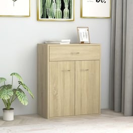Vidaxl Ντουλάπι Sonoma Δρυς 60 X 30 X 75 Εκ. Από Μοριοσανίδα