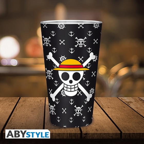 Ποτήρι ABYstyle One Piece Γυάλινο 400 ml - Luffy image 3