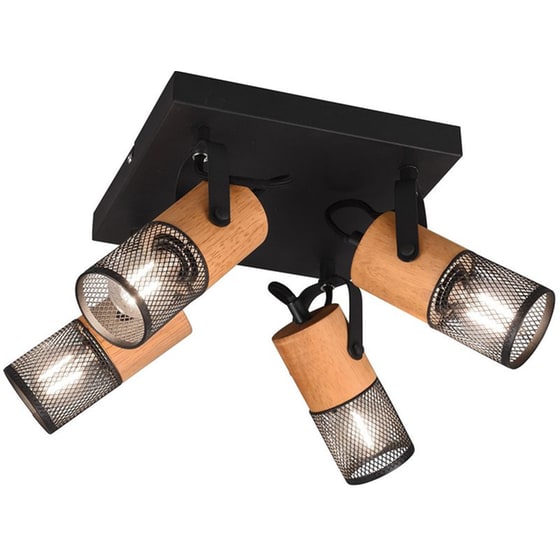 Σποτ Πολύφωτο Trio Tosh Black Mat image 2