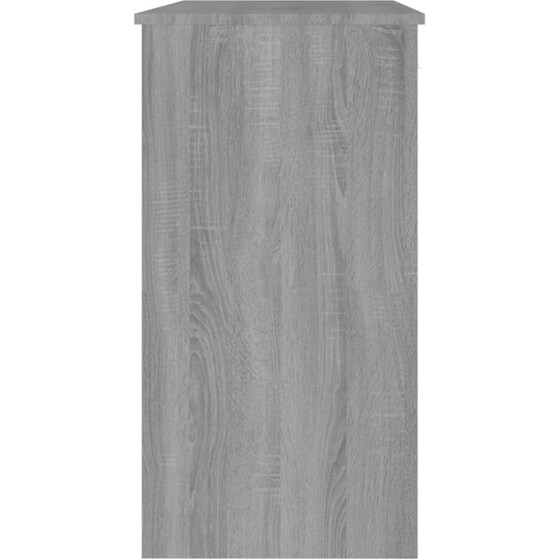Γραφείο VidaXL από Επεξεργασμένο Ξύλο 80x40x75 cm - Γκρι Sonoma image 4