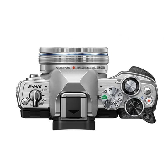 Φωτογραφική Μηχανή Mirrorless Olympus E-M10 IV SLV Kit 14-42mm f/3.5-5.6 - Ασημί image 2