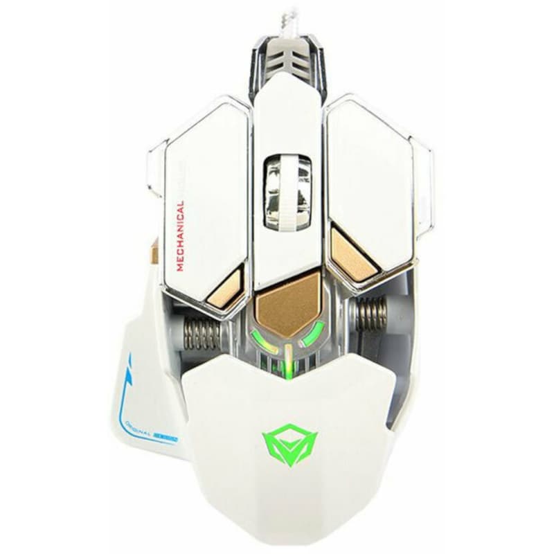 Meetion M990 RGB Gaming Ενσύρματο Ποντίκι Λευκό MRK2625657