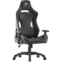 Καρέκλα Gaming White Shark Monza από Δερματίνη - Μαύρη