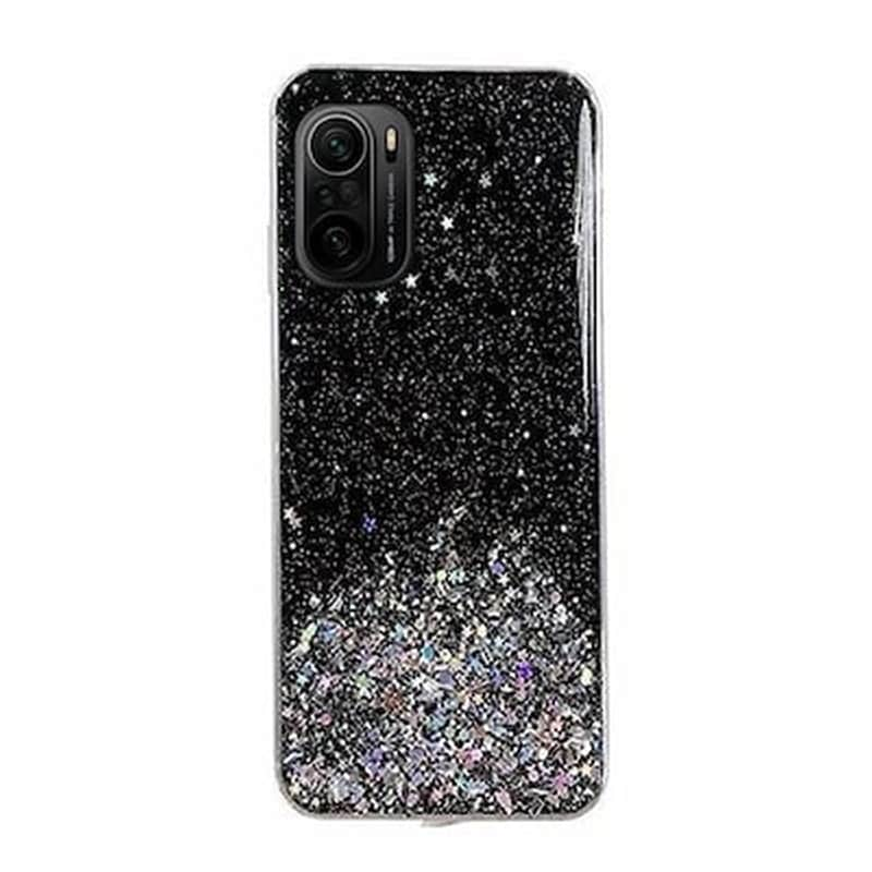 WOZINSKY Θήκη Xiaomi Poco F3/Mi 11i - Wozinsky Star Glitter Shining Cover - Black