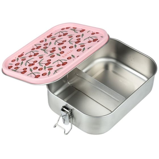 Φαγητοδοχείο Με Χωρίσματα Estia Cherry Rose 1200ml image 1
