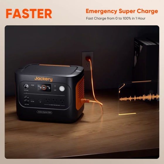 Jackery Explorer 1000 Portable Power Station 1070Wh image 1