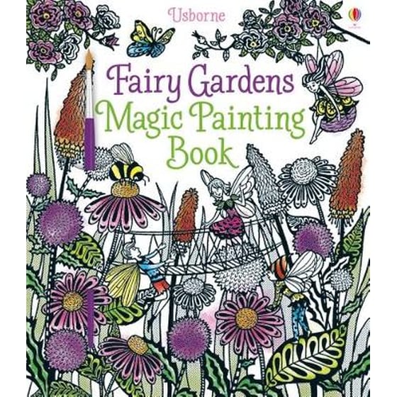 Fairy Gardens Magic Painting Book image 0