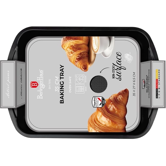 BERLINGER HAUS BH-7916 Αντικολλητικό Ταψί Μαύρο image 1