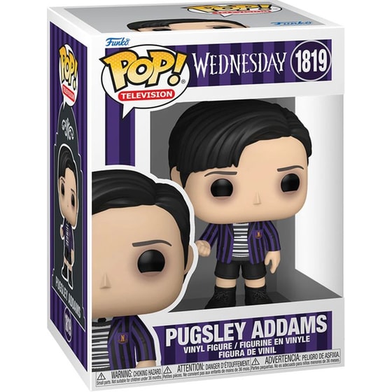 Funko Pop! Television: Wednesday - Pugsley Addams #1819 Vinyl Figure image 1