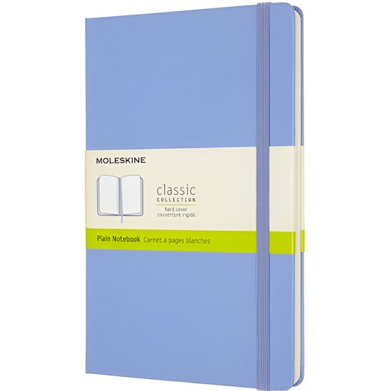 Σημειωματάριο Moleskine Plain Hydrangea Blue Large (1 Τεμάχιο) image 0
