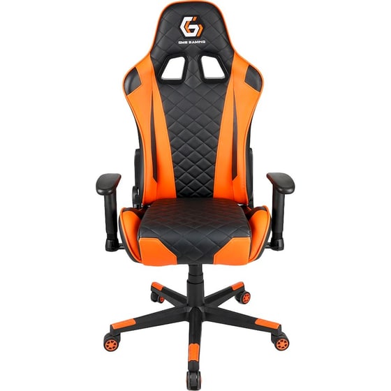 Gaming Καρέκλα Gembird GC-03-BO από Τεχνητό Δέρμα - Μαύρο/ Πορτοκαλί image 8