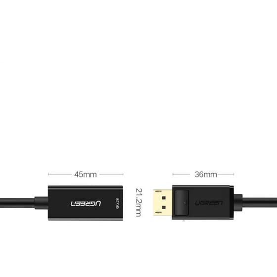 Αντάπτορας Ugreen DisplayPort Male σε HDMI - Μαύρο image 1