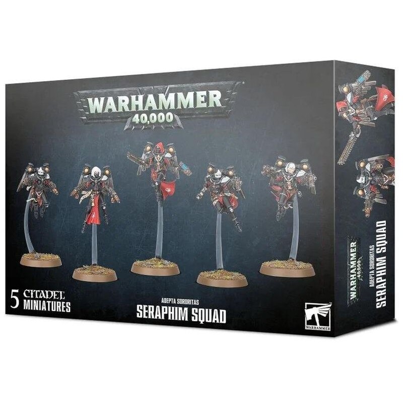 GAMES WORKSHOP Adepta Sororitas Seraphim Squad Warhammer 40k GAMES WORKSHOP