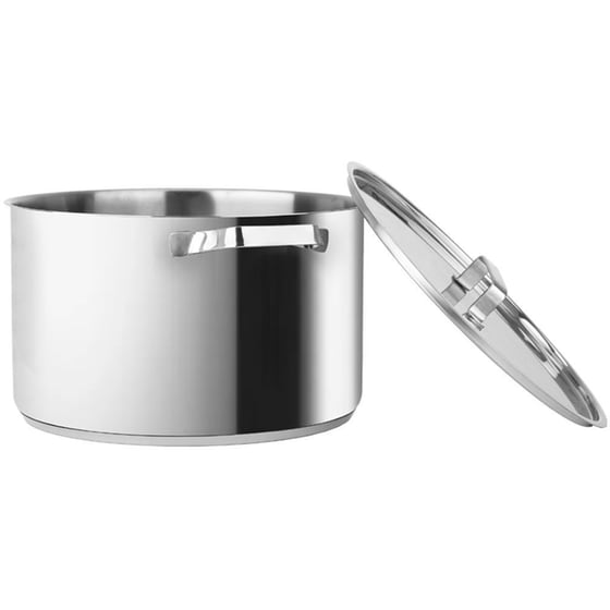 ESTIA 01-33910 Κατσαρόλα 28 cm Ασημί image 2