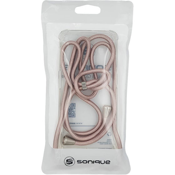 Θήκη Apple iPhone 14 Pro - Sonique Armor Clear - Ροζ Χρυσό Σατινέ image 4