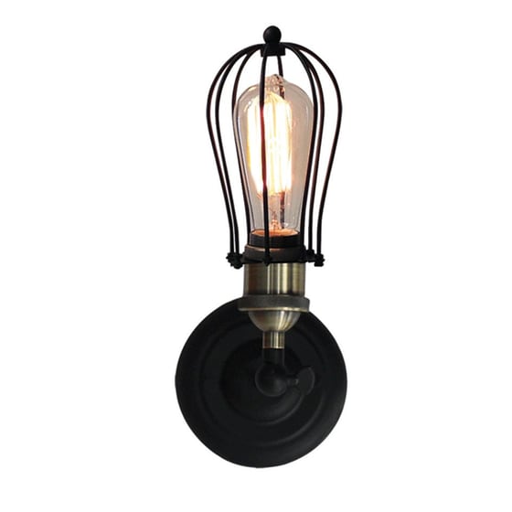 Απλίκα Τοίχου Homelighting Tuko 77-2157 Μεταλλική 10x20x32 cm - Μαύρη/Μπρονζέ image 0