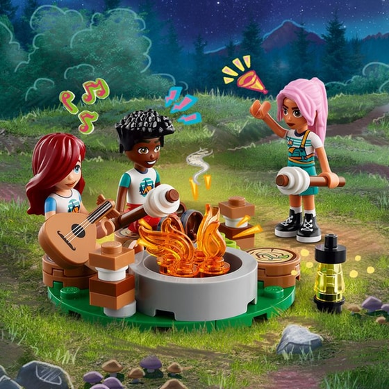 LEGO® Friends Adventure Camp Cozy Cabins (42624) image 7