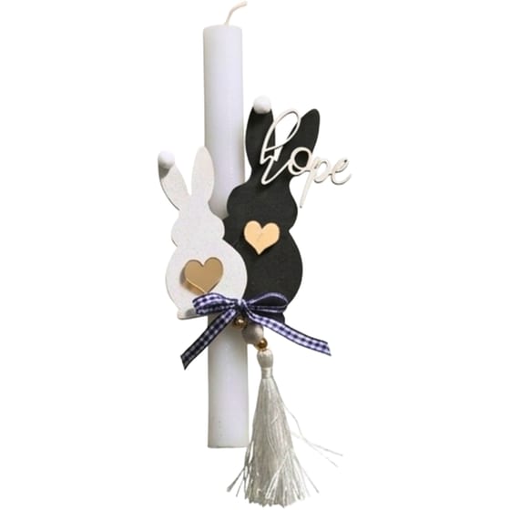 Λαμπάδα Rodia Λαγουδάκια Hope image 0