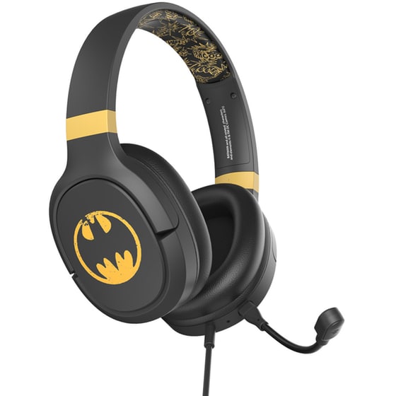 OTL DC Comic Batman Pro G1 Παιδικά Gaming Ενσύρματα Ακουστικά 3.5mm - Μαύρα image 3