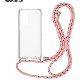 Θήκη Xiaomi Redmi Note 12 Pro 5G - Sonique Armor Clear Με Strap - Κίτρινο