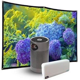 Projector HP MP250 & Power Bank & Οθόνη προβολής 84″
