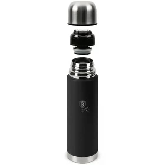 Μπουκάλι Θερμός Berlinger Haus Ανοξείδωτο Matt Black 750ml image 3