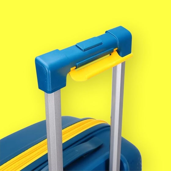 Βαλίτσα&nbsp;Μεγάλη&nbsp;Amber&nbsp;Μπλε 75cm image 8