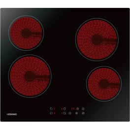 ESKIMO ES 9400 S 59cm Μαύρο Εστία Κεραμική Αυτόνομη