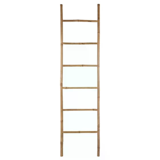 Κρεμάστρα Σκάλα Spitishop από Bamboo A-s 157098 50x3x190 cm - Καφέ image 0