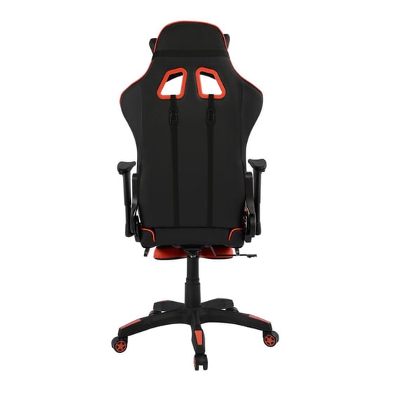 Gaming Καρέκλα Speed Homemarkt με Υποπόδιο - Κόκκινο/Μαύρο image 2