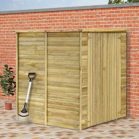 Vidaxl Αποθήκη Κήπου 157 X 159 X 178 Εκ. Από Εμποτισμένο Ξύλο Πεύκου image 0