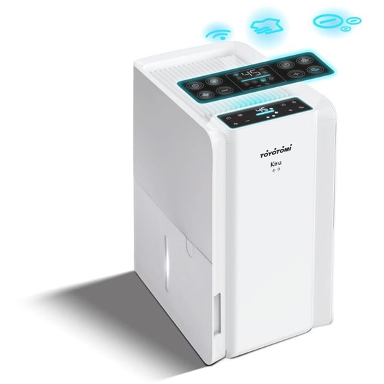 TOYOTOMI Kira Αφυγραντήρας 12L με Ιονιστή και Wi-Fi Λευκός image 2