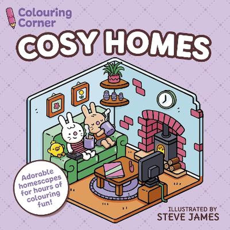 Colouring Corner: Cosy Homes