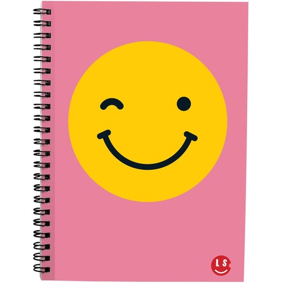 Τετράδιο Σπιράλ Lycsac Α4 2 Θεμάτων City Happies (1 Τεμάχιο) image 2