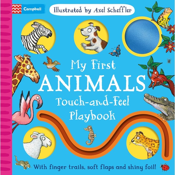 My First Animals Touch-and-Feel Playbook image 0