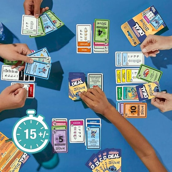 Επιτραπέζιο Παιχνίδι Monopoly Deal Stitch image 1