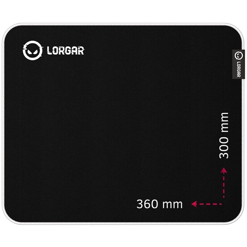 Lorgar Legacer 753 Mouse Pad 360 mm - Μαύρο