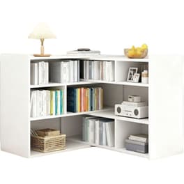 Βιβλιοθήκη 24mall Nove Πολλαπλών Διαστάσεων 80/150x24x90 cm - Λευκό