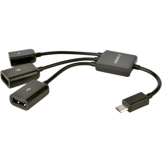Gembird UHB-OTG-02 Mobile USB Hub 3-Port USB 2.0 συμβατό με USB-C image 1