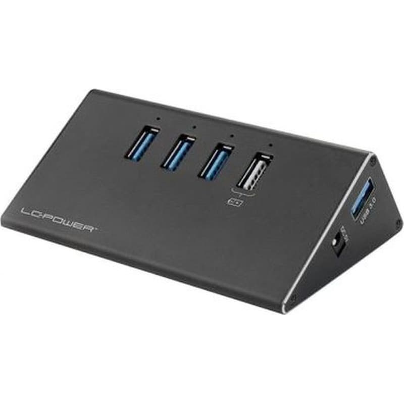 LC-POWER LC-Power USB 3.0 Hub 3 -Port USB-A - Μαύρο